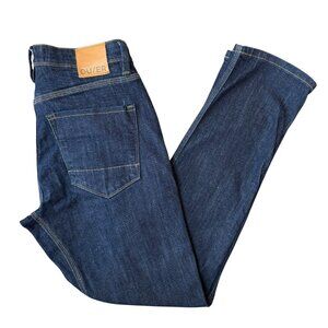 DU/ER L2X Relaxed Taper Fit Jeans Mens Size 30x31 Stretch Performance Dark Wash